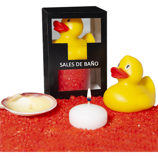 Buy Red Fruits Bath Salts Set 150 Gr. With Bath Duck, Aromatic Candle And Shell Red Fruits Bath Salts Set 150 Gr. With Bath Duck, Aromatic Candle And Shell