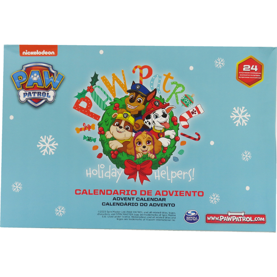 CALENDARIO ADVIENTO PATRULLA CANINA PAW PATROL