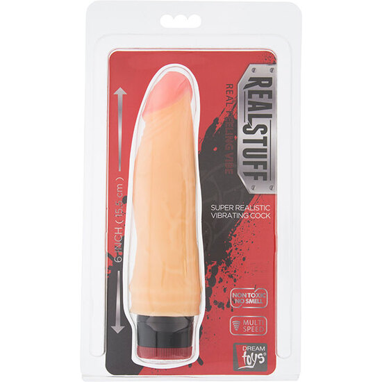 REALSTUFF - REALISTIC PENIS WITH 18CM VIBRATOR