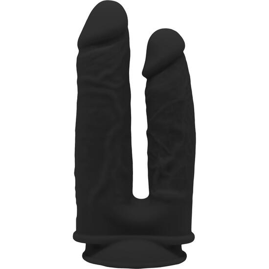 REAL LOVE DUAL - DOUBLE BLACK PENIS