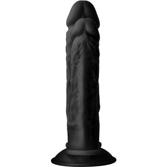 REAL LOVE DUAL - DOUBLE BLACK PENIS