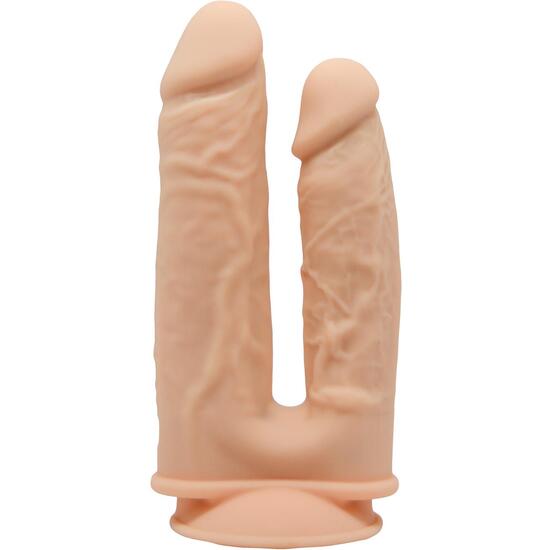 REAL LOVE DUAL DENSITY - DOUBLE PENIS IN FLESH COLOR
