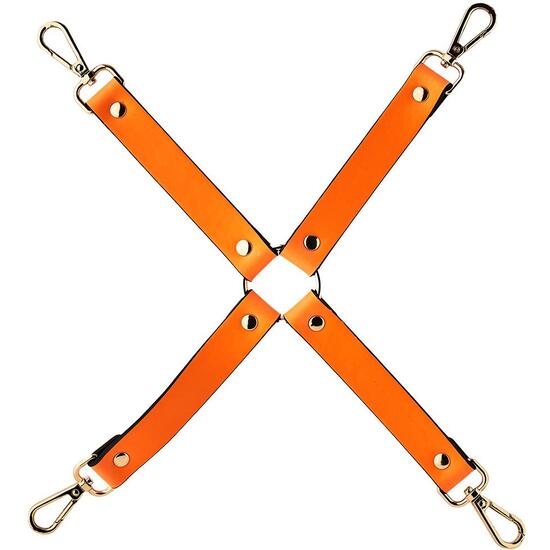 RADIANT HITCHES TIES BRIGHT ORANGE