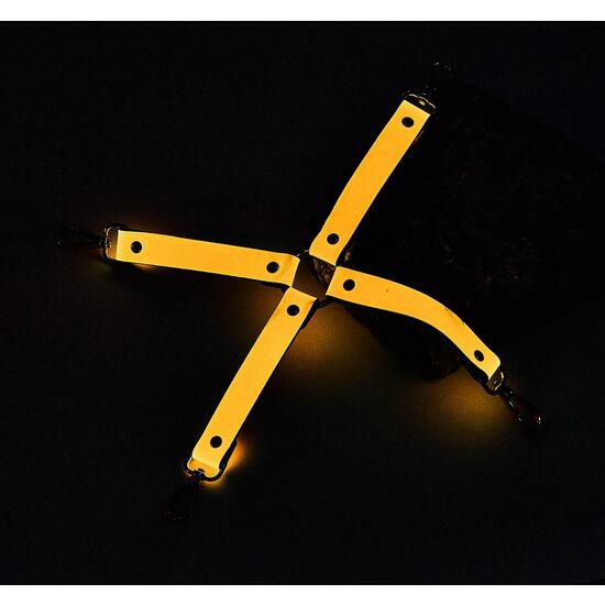 RADIANT HITCHES TIES BRIGHT ORANGE
