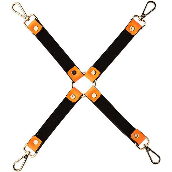 RADIANT HITCHES TIES BRIGHT ORANGE