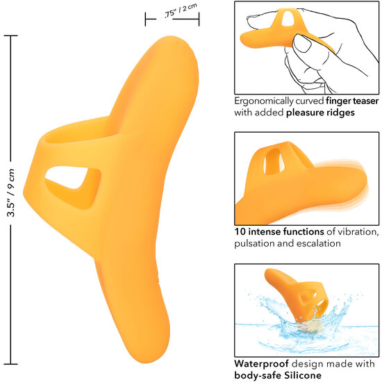 CALEXOTICS - THE PLEASURE VIBE - THIMBLE - ORANGE