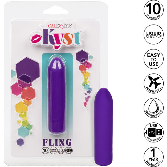 CALEXOTICS - KYST FLING - MASSAGER - PURPLE