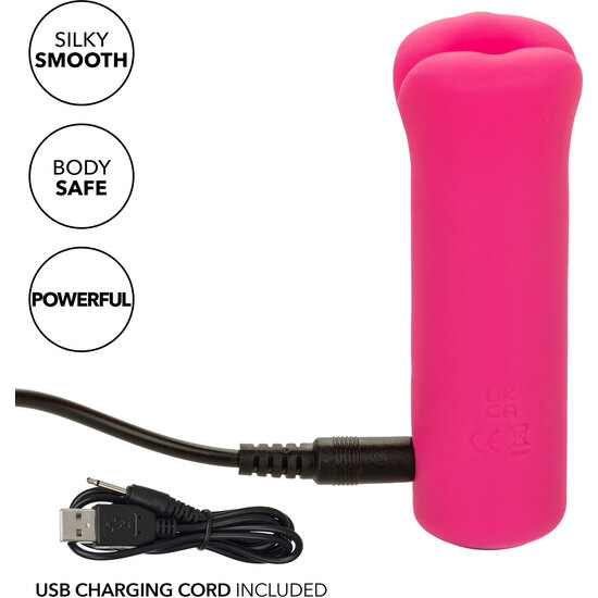 CALEXOTICS - KYST LIPS - LIP-SHAPED MASSAGER - PINK