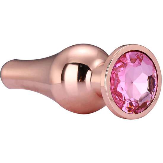 GLEAMING LOVE ROSE GOLD PLEASURE PLUG M