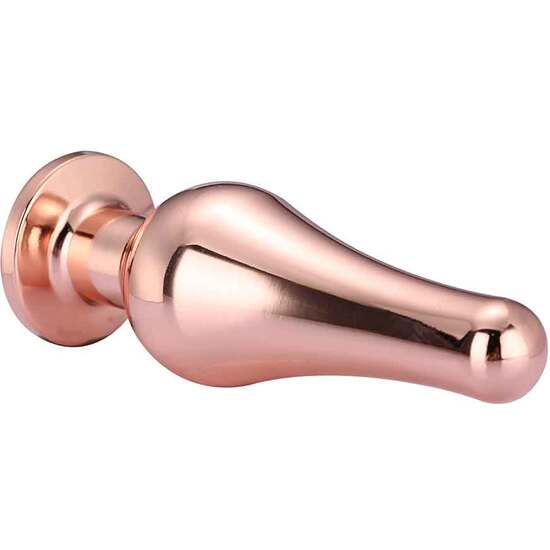 GLEAMING LOVE ROSE GOLD PLEASURE PLUG M