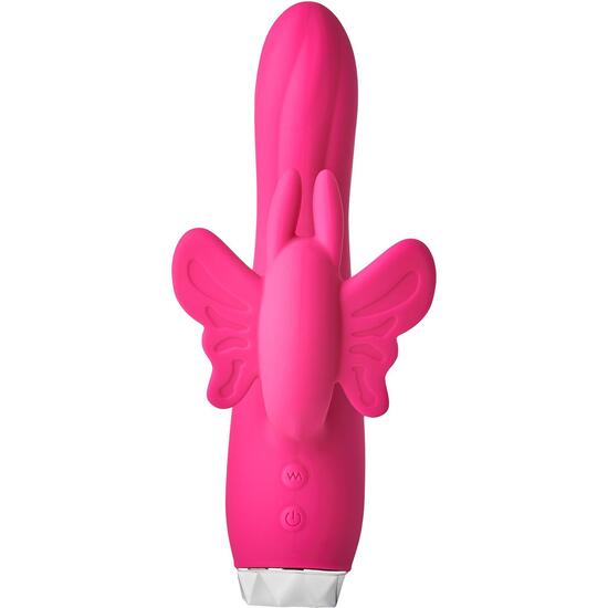 FLIRTS BUTTERFLY VIBRATOR PINK