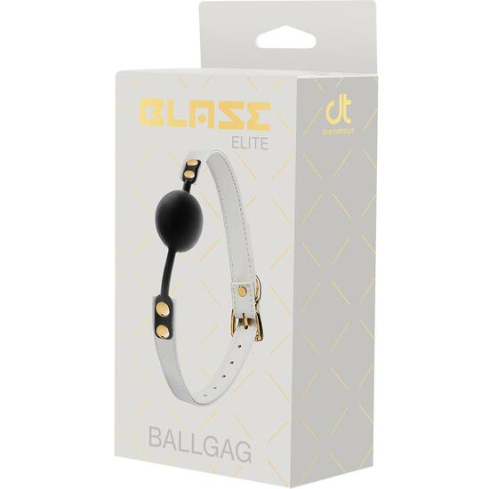 BLAZE ELITE BALL GAG WHITE