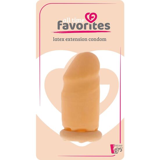 DREAM TOYS - ALL TIME FAVORITES LATEX EXTENSION CONDOM