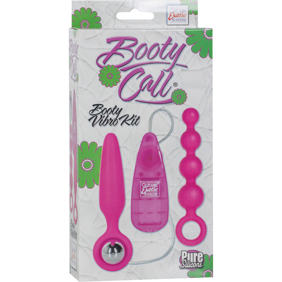 BOOTY CALL PINK VIBRATOR KIT