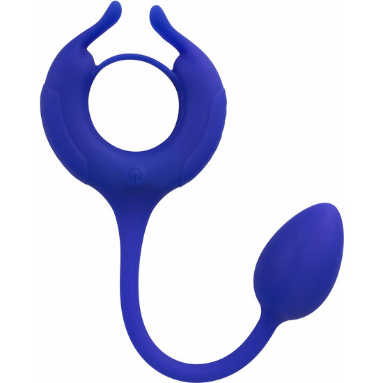 Admiral Weighted Cock Ring - Ring - Blue
