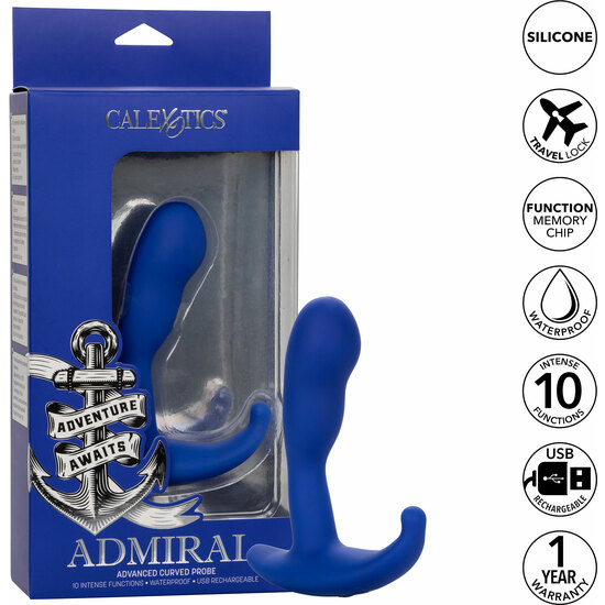 ADMIRAL - ANAL PLUG - BLUE