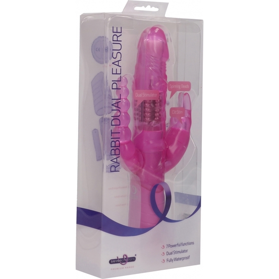 PINK DUAL PLEASURE BUNNY