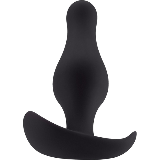 PLUG SILICONE REMOVABLE SIZE S BLACK