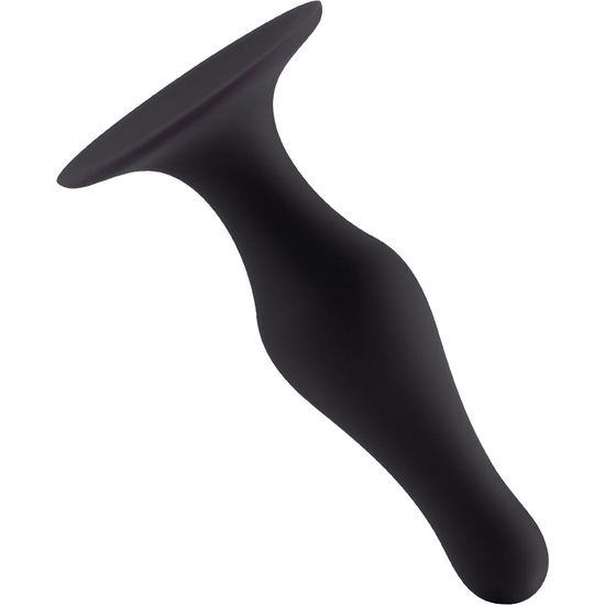 SUCTION BASE WITH PLUG - SMALL - BLACK