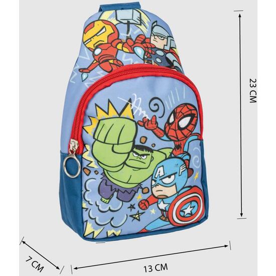 MOCHILA INFANTIL BANDOLERA AVENGERS