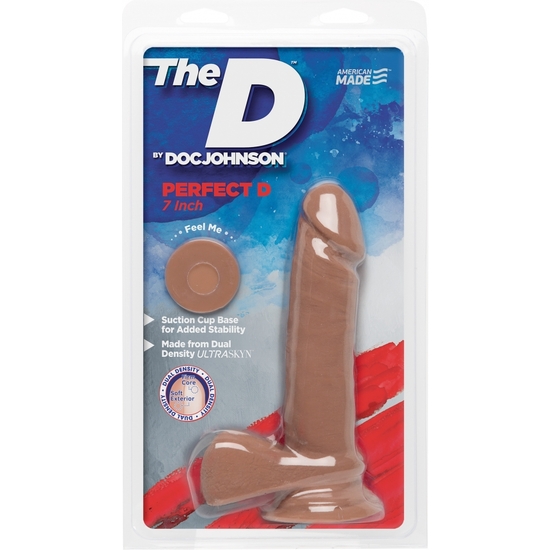 THE SUPER D 17 CM CARAMELO Penis Realistico