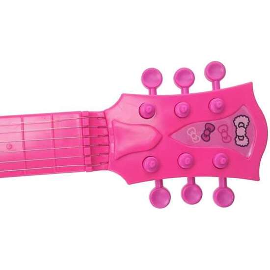 GUITARRA ELECTRONICA CON MICRO HELLO KITTY