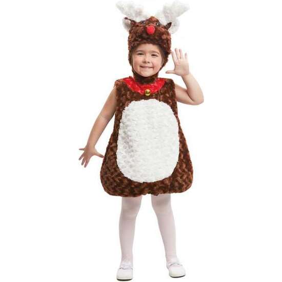 DISFRAZ  RENO PELUCHE TALLA 12-24 MESES
