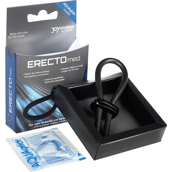Buy Medium Erect Silicone Ring - Black Medium Erect Silicone Ring - Black