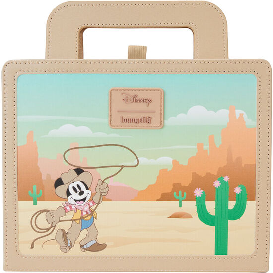 CUADERNO WESTERN MICKEY & MINNIE DISNEY LOUNGEFLY