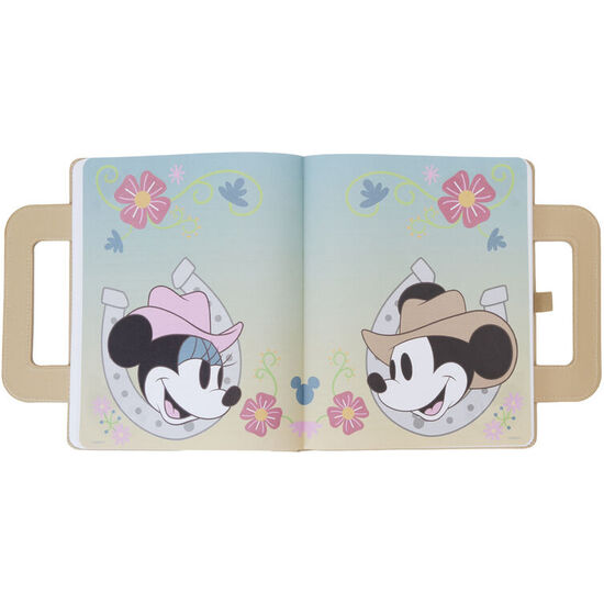 CUADERNO WESTERN MICKEY & MINNIE DISNEY LOUNGEFLY