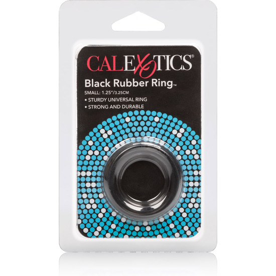 RING BLACK RUBBER small penis