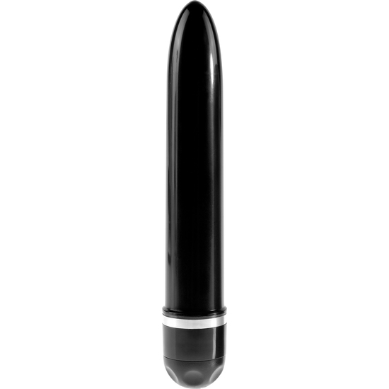 KING COCK 25.4CM BROWN STIFFY VIBRATOR