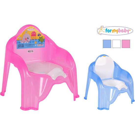 SILLA WC BEBE TRANSPARENTE FORMYBABY - COLORES SURTIDOS FORMYBABY