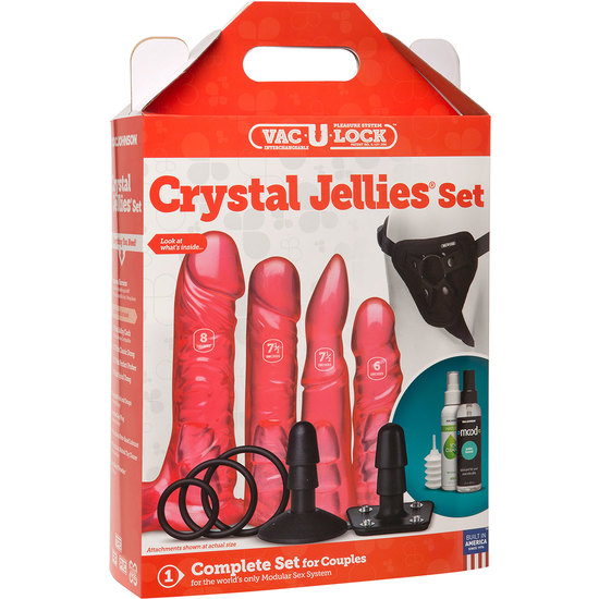 VAC-U-LOCK KIT CRYSTAL JELLIES PINK