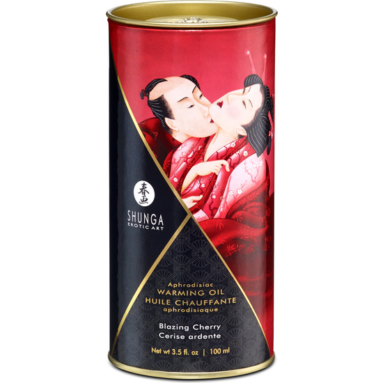 SHUNGA CHERRY HEAT EFFECT OIL 100 ML