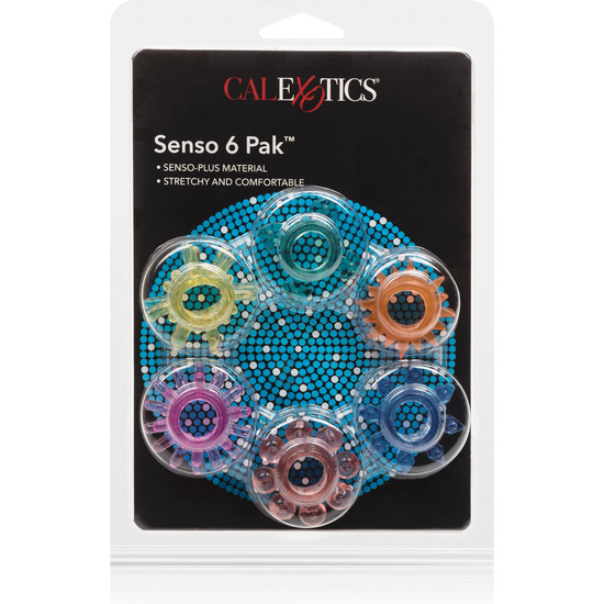 SENSO RINGS KIT DE 6 ANILLOS SURTIDOS SENSO RINGS KIT DE 6 ANILLOS SURTIDOS