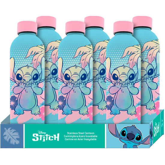 BOTELLA ACERO INOXIDABLE STITCH DISNEY 500ML