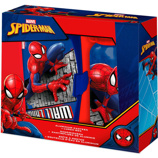 SET CANTIMPLORA + SANDWICHERA SPIDERMAN MARVEL 500ML