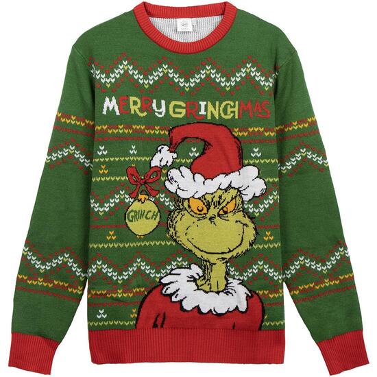 Comprar Jersey Punto Navideño The Grinch Jersey Punto Navideño The Grinch