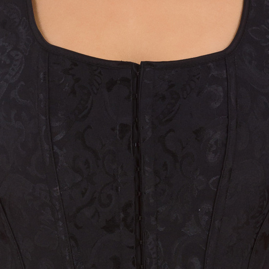 BLACK ALEXIS CORSET