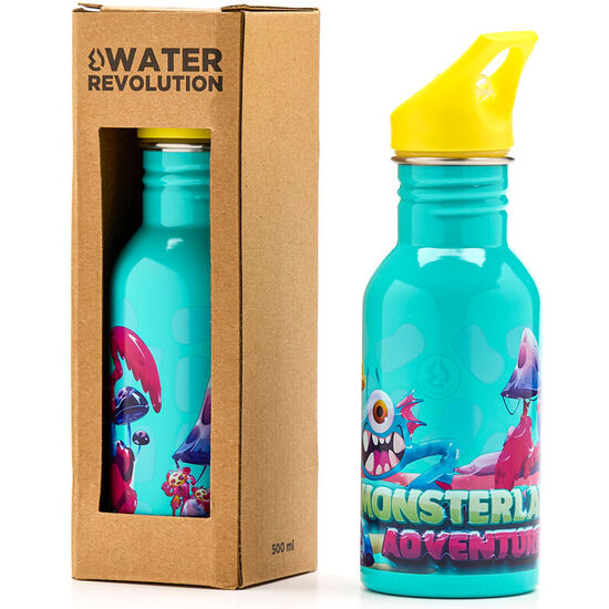 CANTIMPLORA ACERO INOXIDABLE MONSTERLAND WATER REVOLUTION 500ML