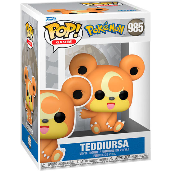 FIGURA POP POKEMON TEDDIURSA