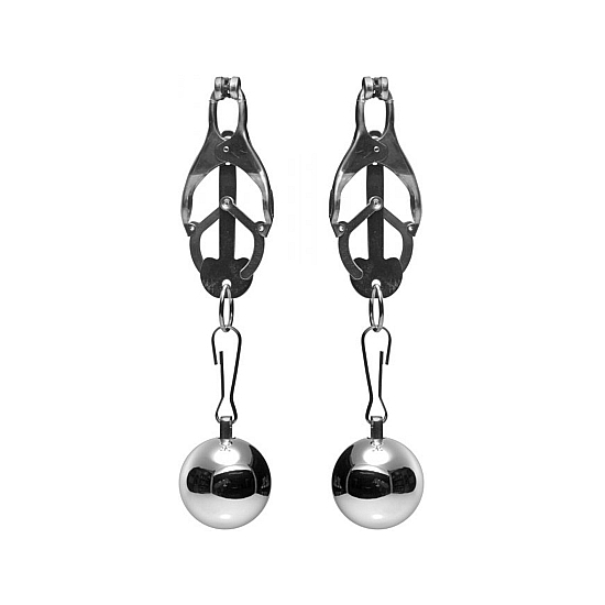 Buy Deviant Monarch Weighted Nipple Clamps Deviant Monarch Weighted Nipple Clamps