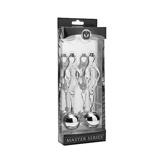 DEVIANT MONARCH WEIGHTED NIPPLE CLAMPS