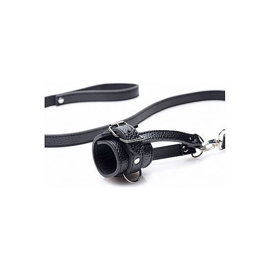 STRICT TESTICLE HARNESS WITH STRAP