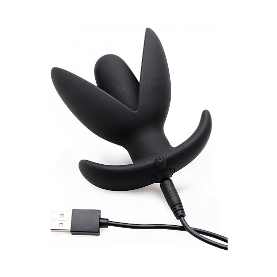 SPROUTED ANAL DILATOR 10 SPEEDS - BLACK