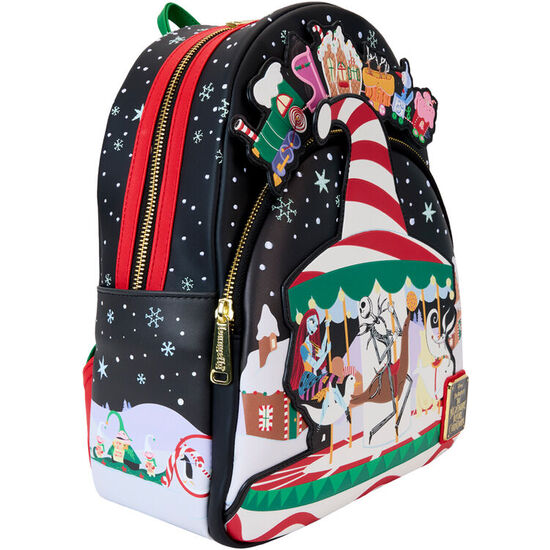 MOCHILA JOURNEY TO CHRISTMAS TOWN PESADILLA ANTES DE NAVIDAD DISNEY LOUNGEFLY