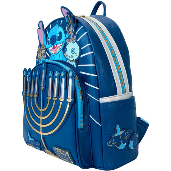 MOCHILA MENORAH STITCH DISNEY LOUNGEFLY