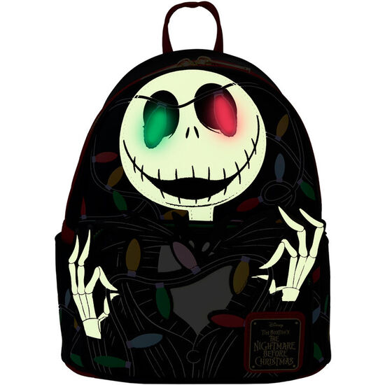 MOCHILA SMILING JACK PESADILLA ANTES DE NAVIDAD DISNEY LOUNGEFLY