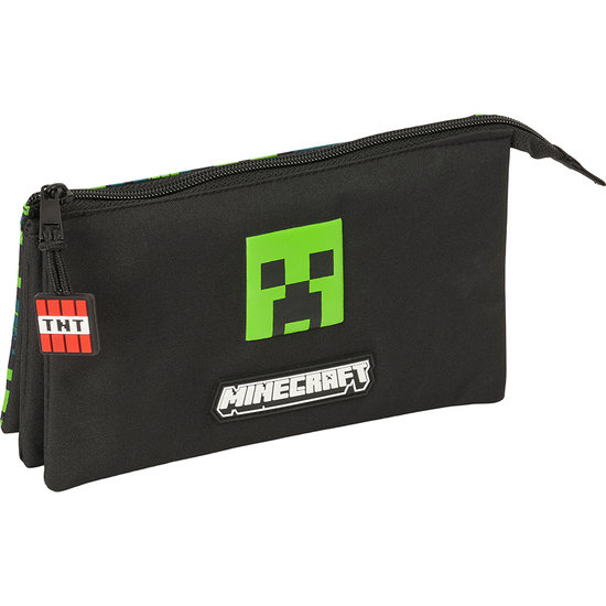 PORTATODO TRIPLE MINECRAFT  TNT SAFTA
